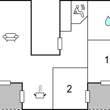 Apartment Cozy In With Sauna *